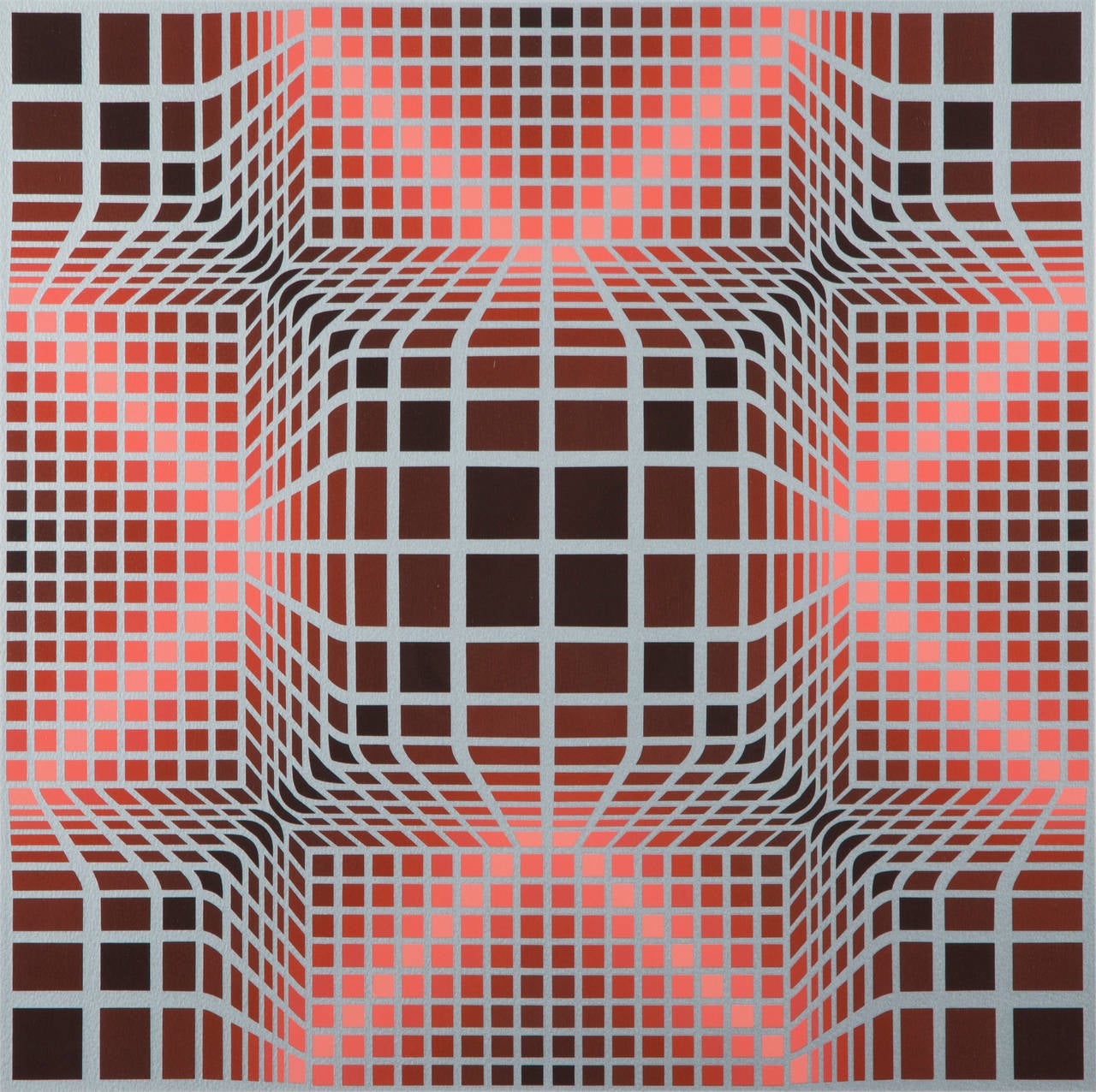 Victor Vasarely "Notrosh" Print