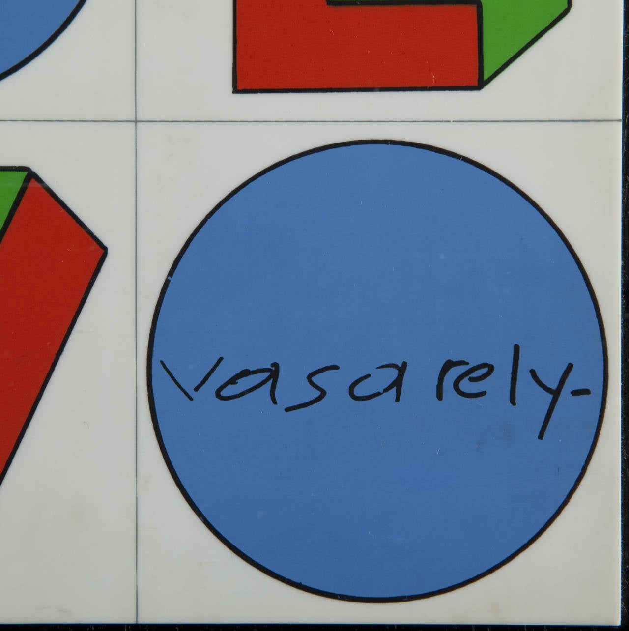Victor Vasarely Silk Screen-Print, 