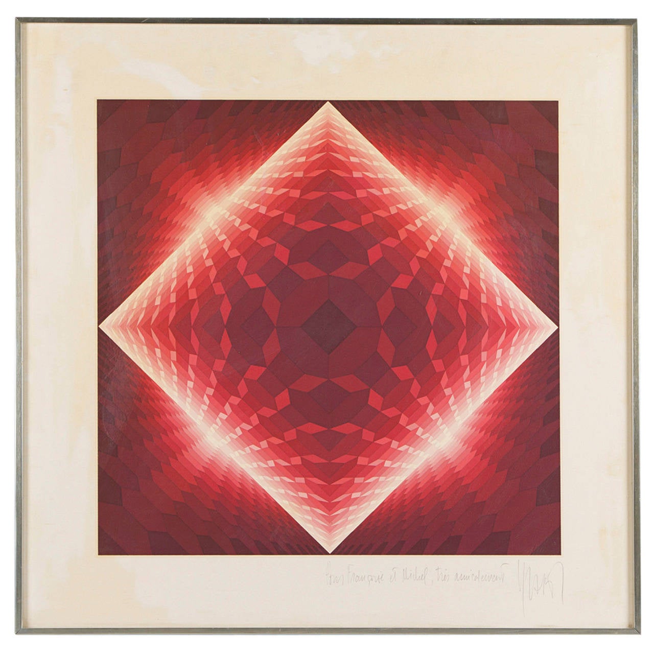 Yvaral Kinetic Composition, Serigraph For Sale