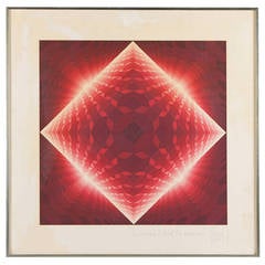 Yvaral Kinetic Composition, Serigraph