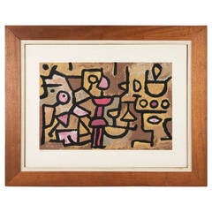 Paul Klee "Day Music," Serigraph