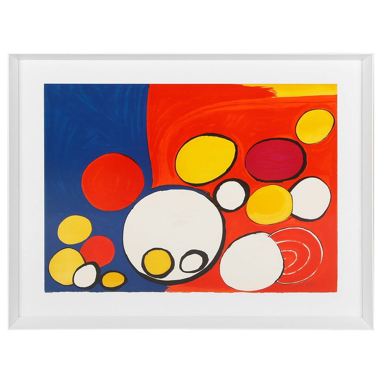 Alexander Calder "The Grand Parade" 1974, Lithograph For Sale