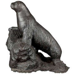 Christian Maas Bronze Seal Pup