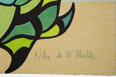 Nikki de Saint-Phalle, "The Monster" 1995 Lithograph