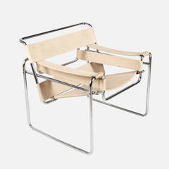Marcel Breuer Armchair B3 Known as "Wassily"