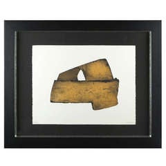 Pierre Soulages Eau-Forte XX 1972