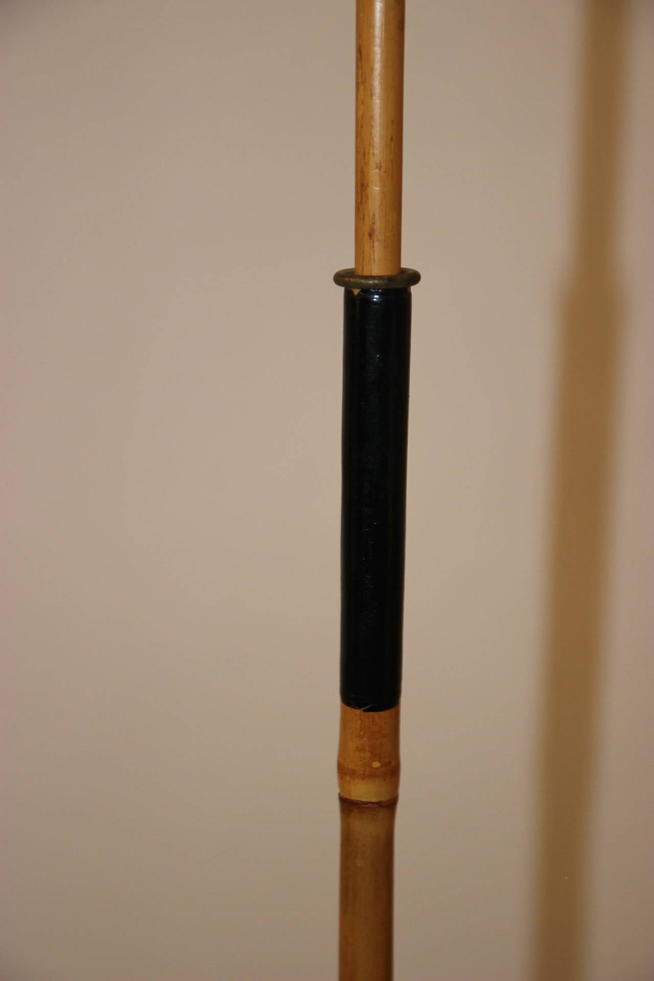 Japanese Isamu Noguchi Bamboo Floor Lamp, circa 1950 Japan