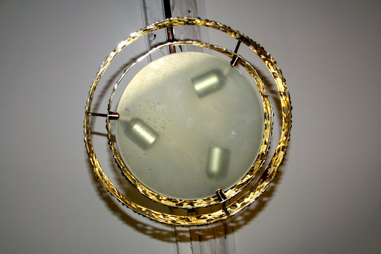 Late 20th Century Angelo Brotto Style Chandelier, Edited by Esperia, circa 1970.