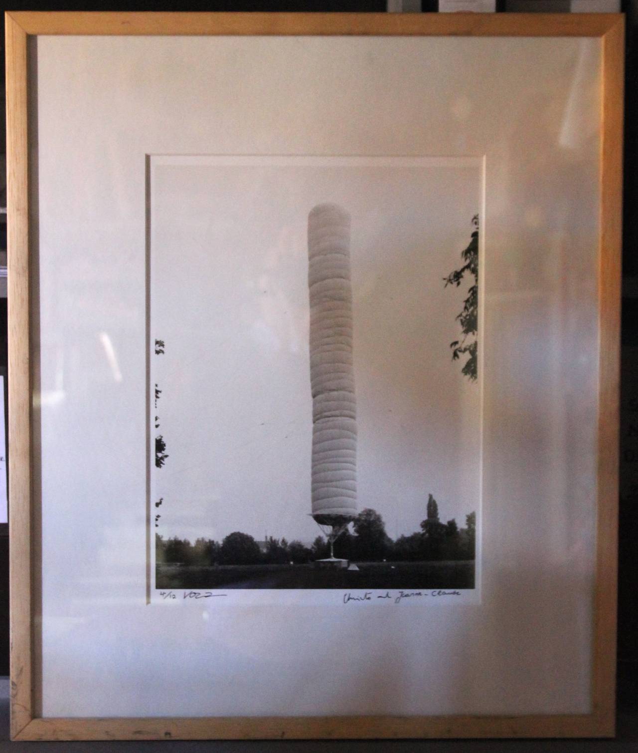 Milieu du XXe siècle Christo et Jeanne-Claude Imprimé ultrachrome en vente