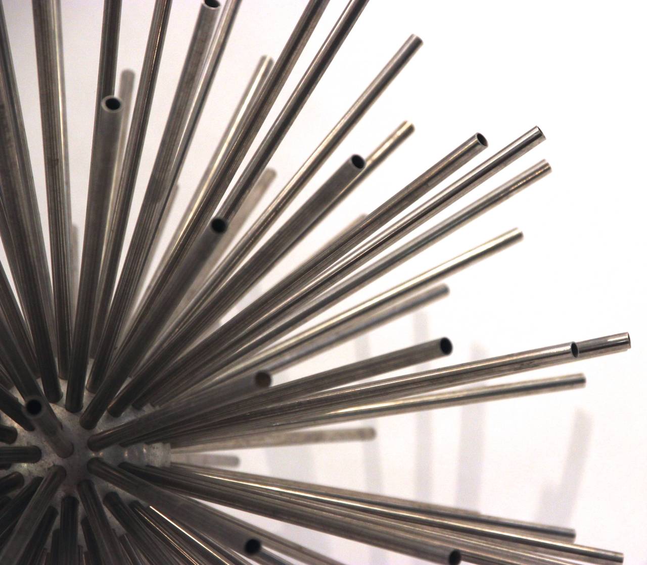 Late 20th Century Curtis Jere,  Sputnik Sculpture, Chrome Plate Steel, Circa 1970, Usa.