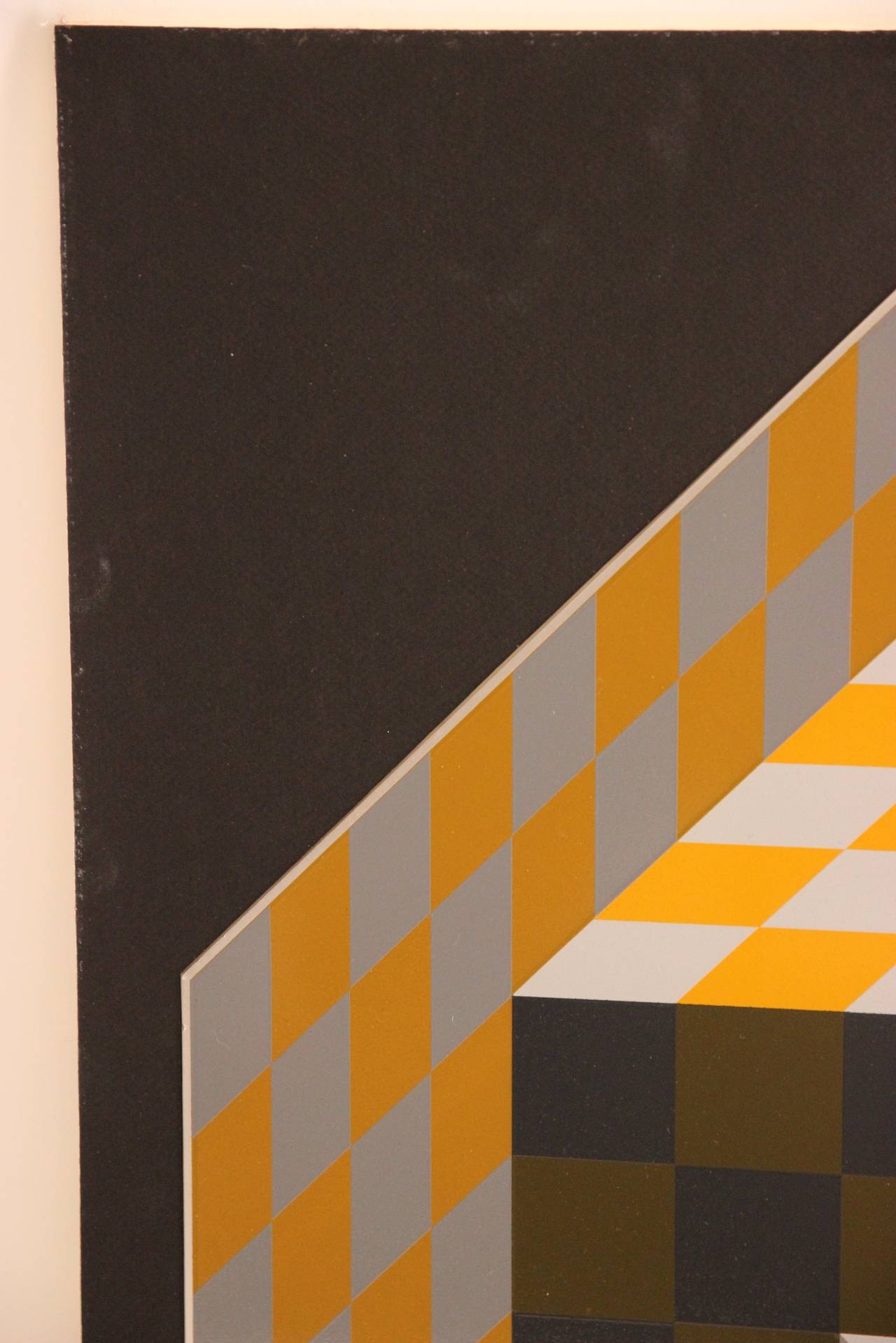 Mid-Century Modern Victor Vasarely, 