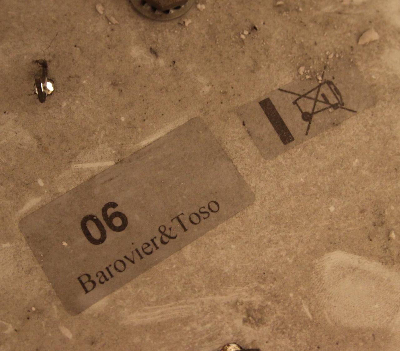 Barovier e Toso Pair of Pendants in Murano Glass, circa 2005, Italy 1