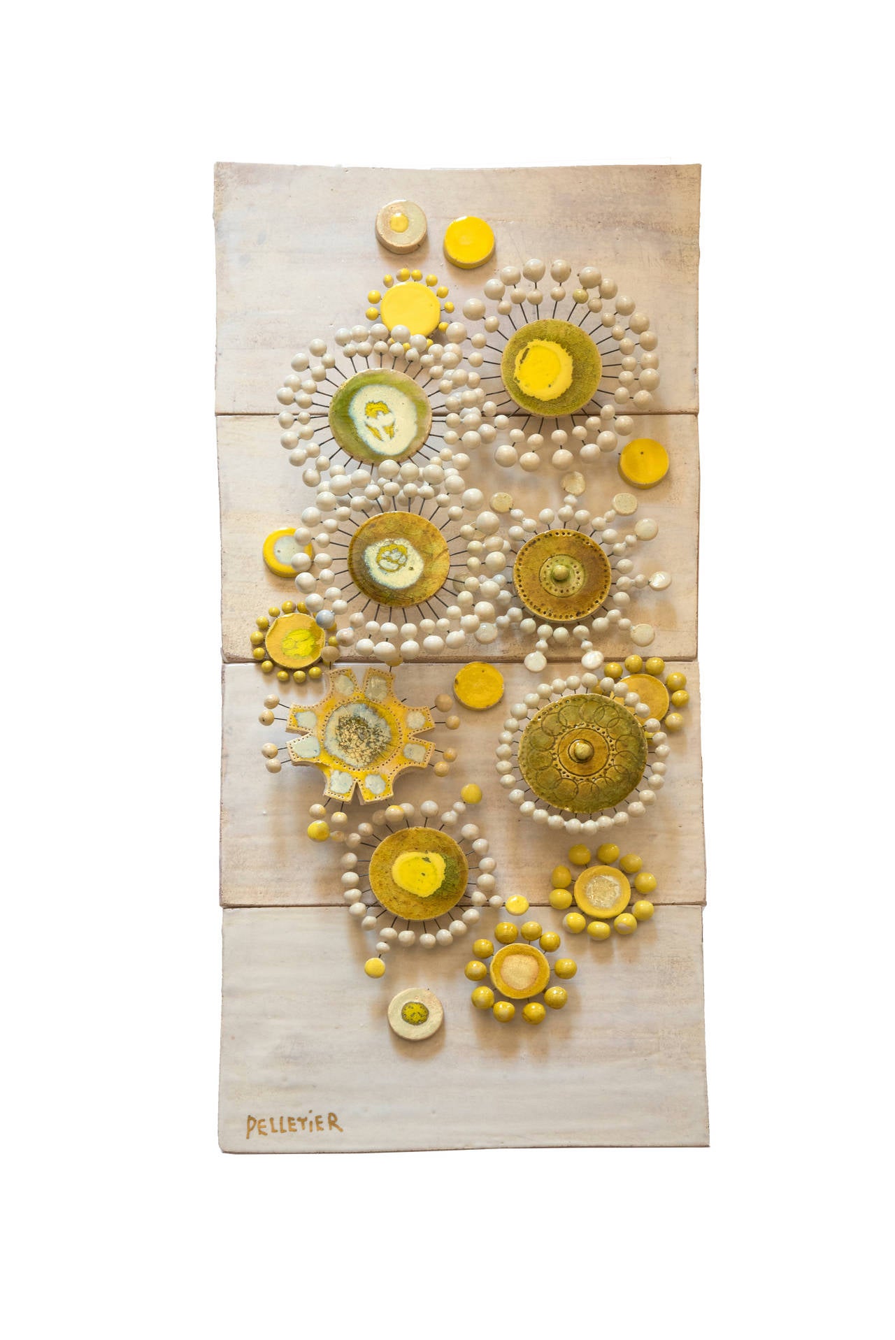 Georges Pelletier, esculturas de cerámica, hacia 1970, Francia.