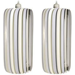 Aage Herlow, Pair of Large Chandeliers, circa 1950, Denmark 9
