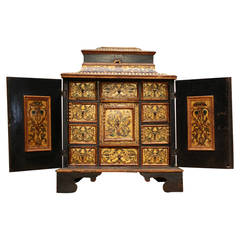 Small Italian 17th Century Cabinet