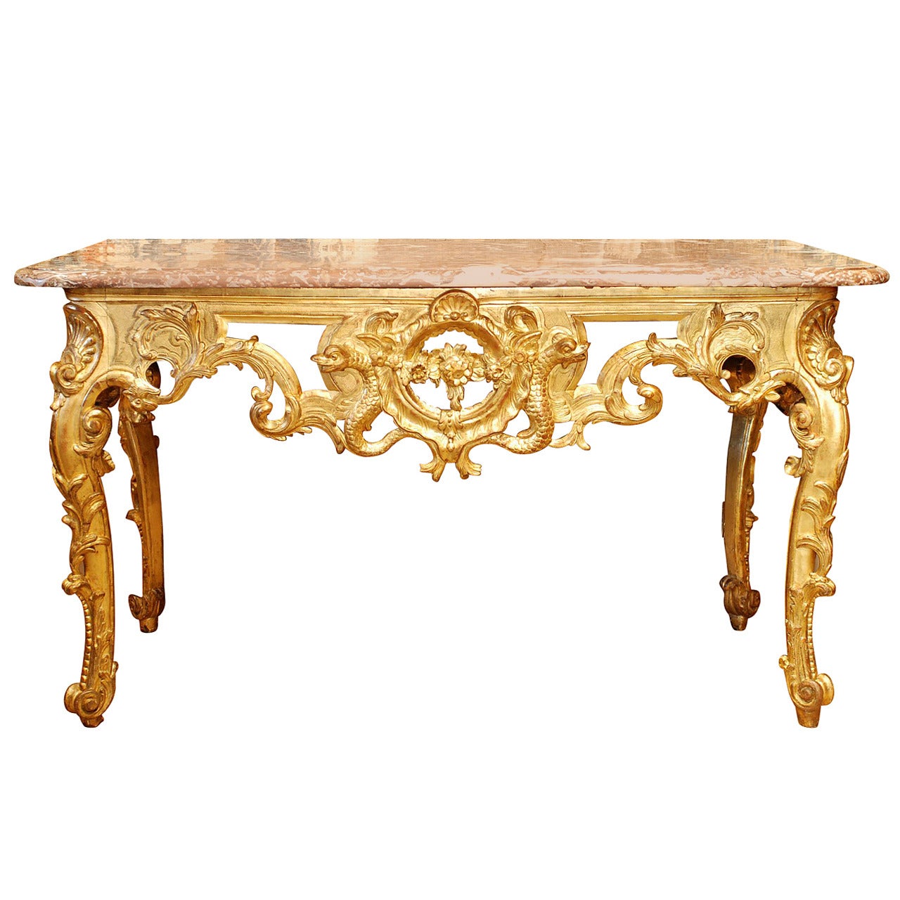 French Regence Console Table