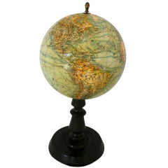 Terrestrial Globe  "J. Forest"