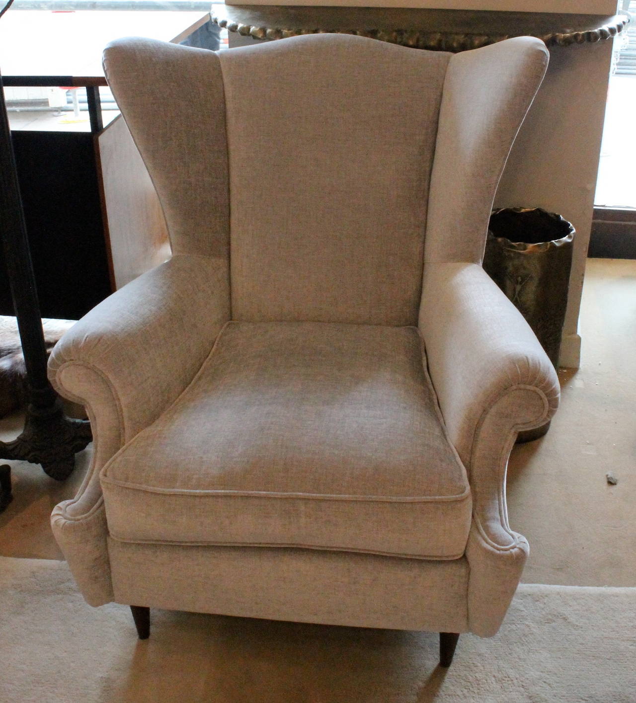 Pair of Italian Armchairs, 1940s In Excellent Condition For Sale In Nice, Cote d' Azur