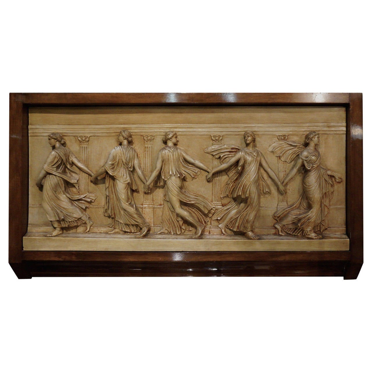 Neo Classical High-Relief Frieze For Sale