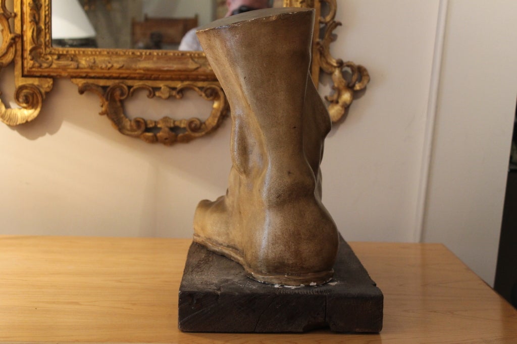 Mid-20th Century 1940s Foot in Plaster