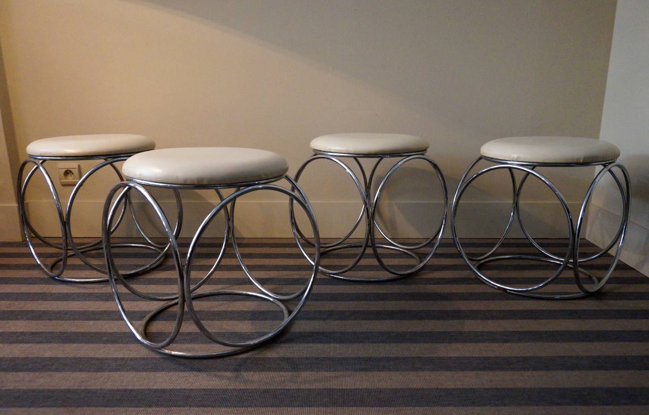 Set of Four Stools, 1970