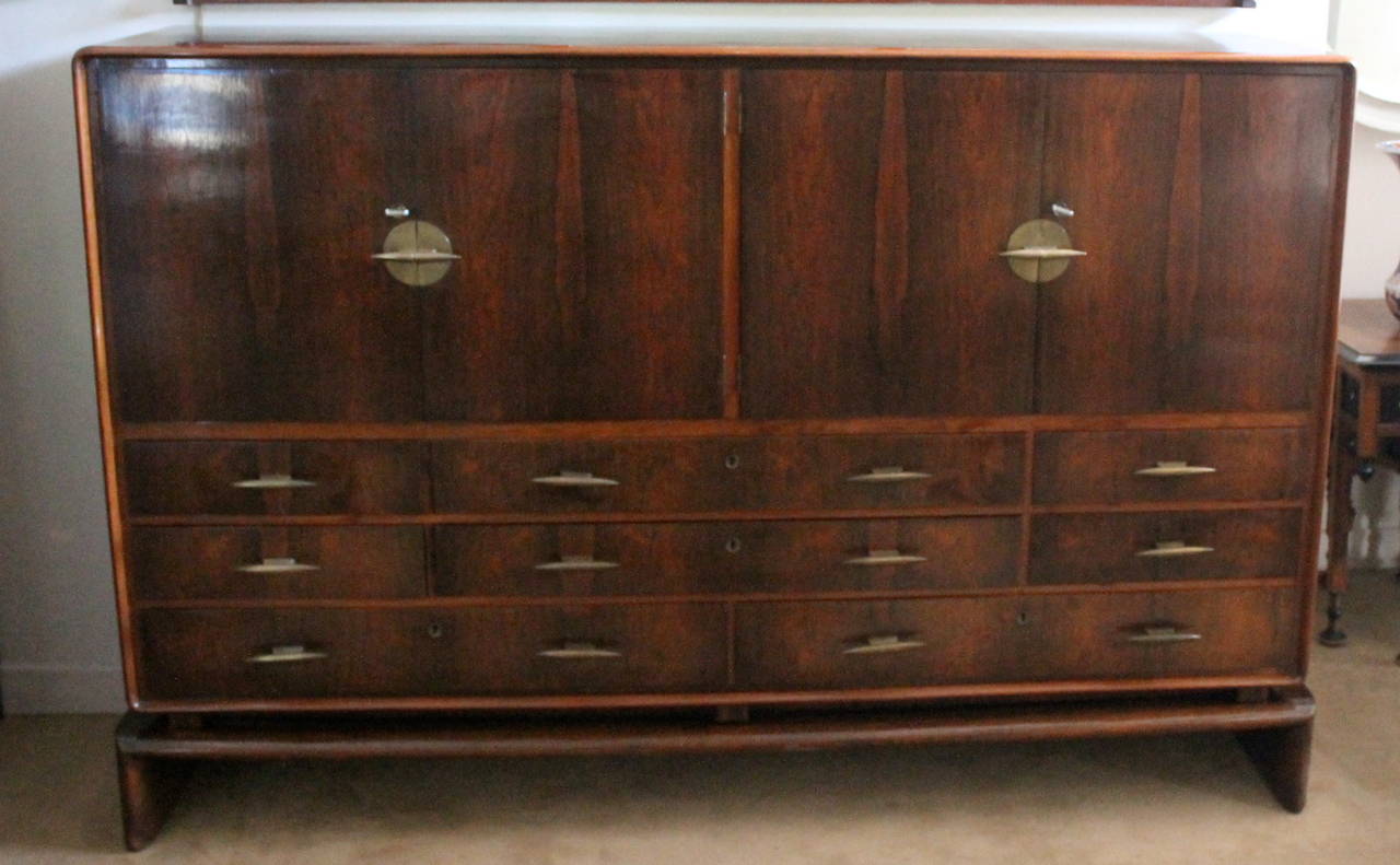 Mid-Century Italian Rosewood Dresser