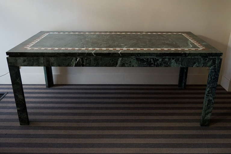 20th Century Marble Table, circa 1980