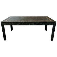 20th Century Marble Table, circa 1980