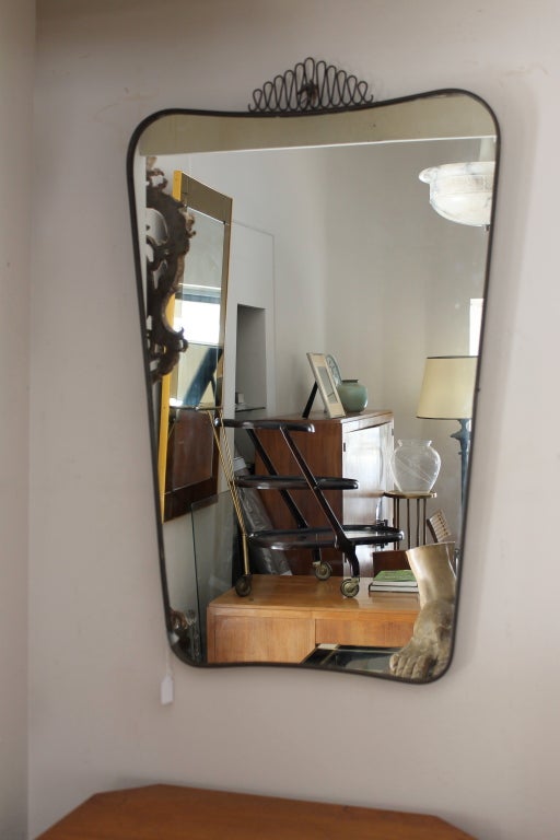 1940s-1950s Italian Mirror.