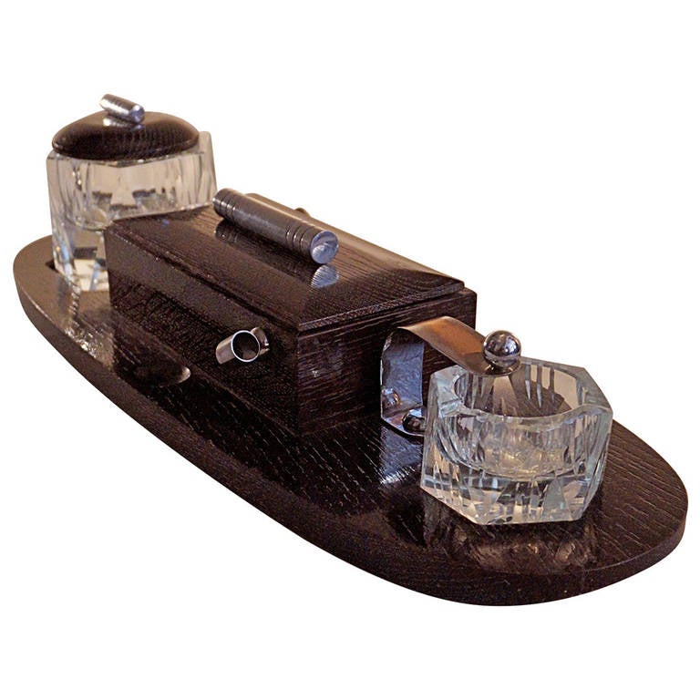 Superb Smoking Tray and Accessories For Sale at 1stDibs