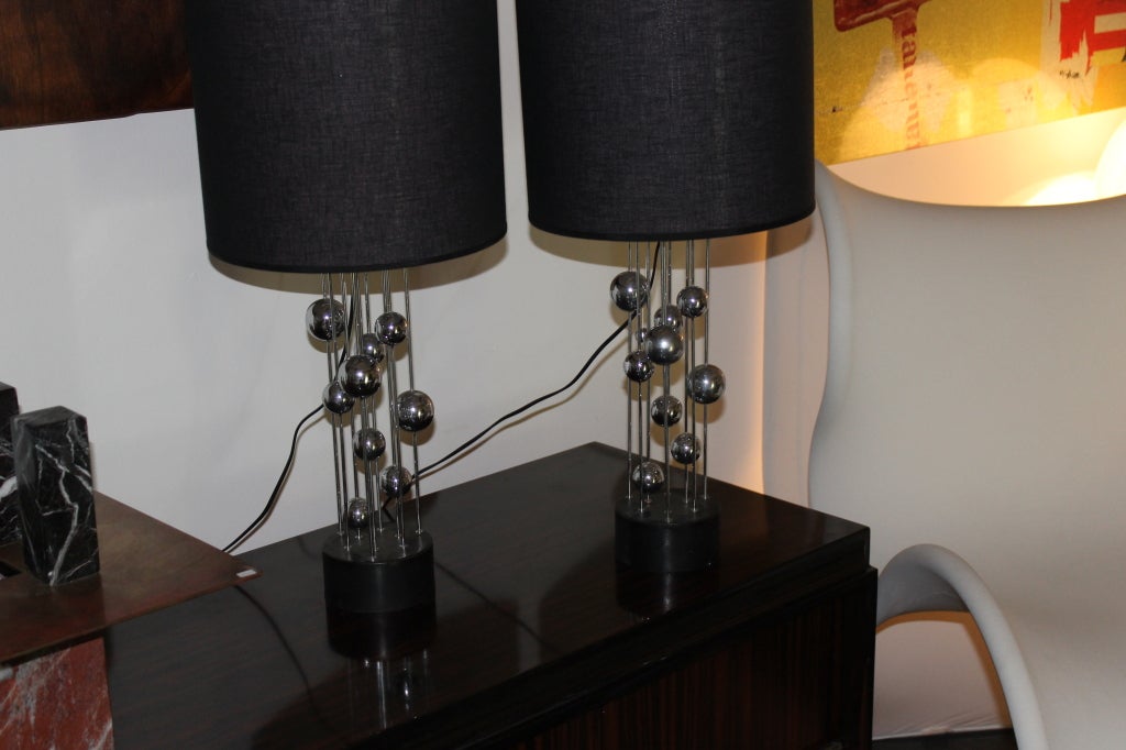 Late 20th Century Pair Of Lamps
