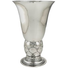 Rare Antique Art Nouveau Georg Jensen Vase