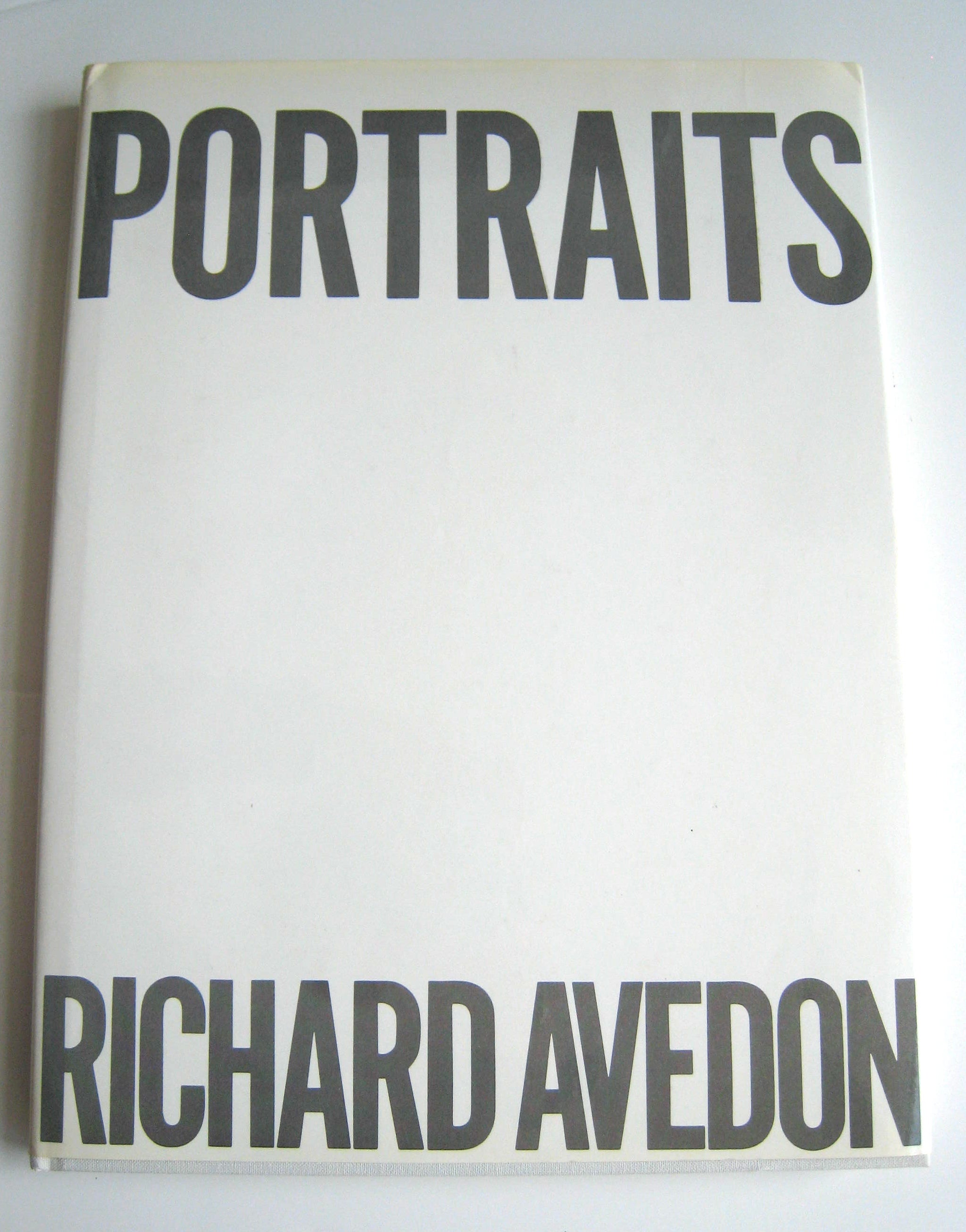 Richard Avedon: Portraits  Rare Signed First Edition, 1976 For Sale