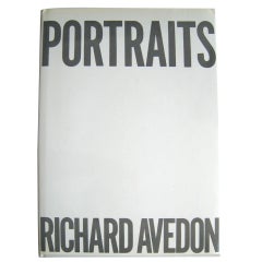 Richard Avedon: Portraits  Rare Signed First Edition, 1976