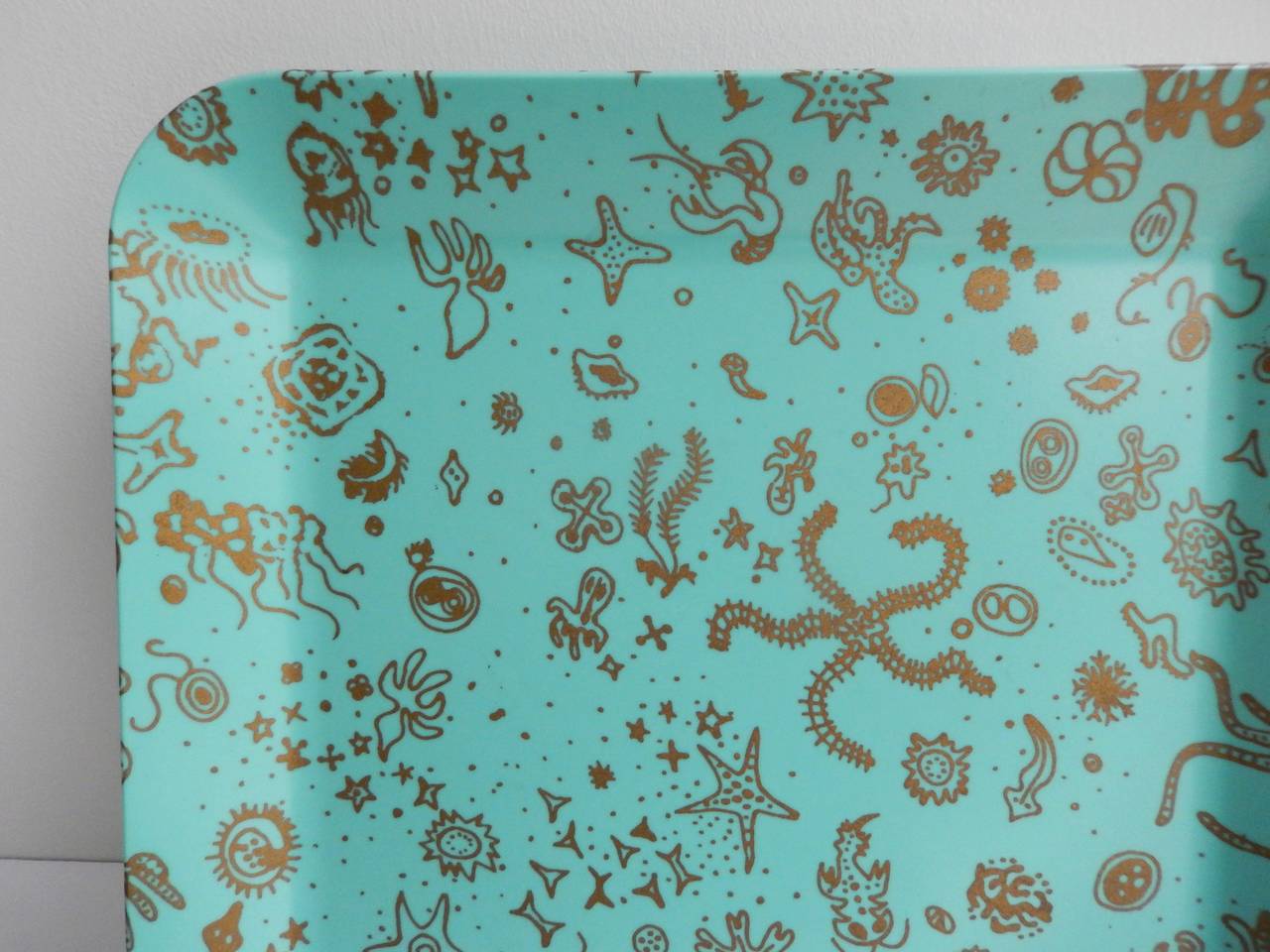 MidCentury Modern Sea Things Tray by Ray Eames at 1stDibs