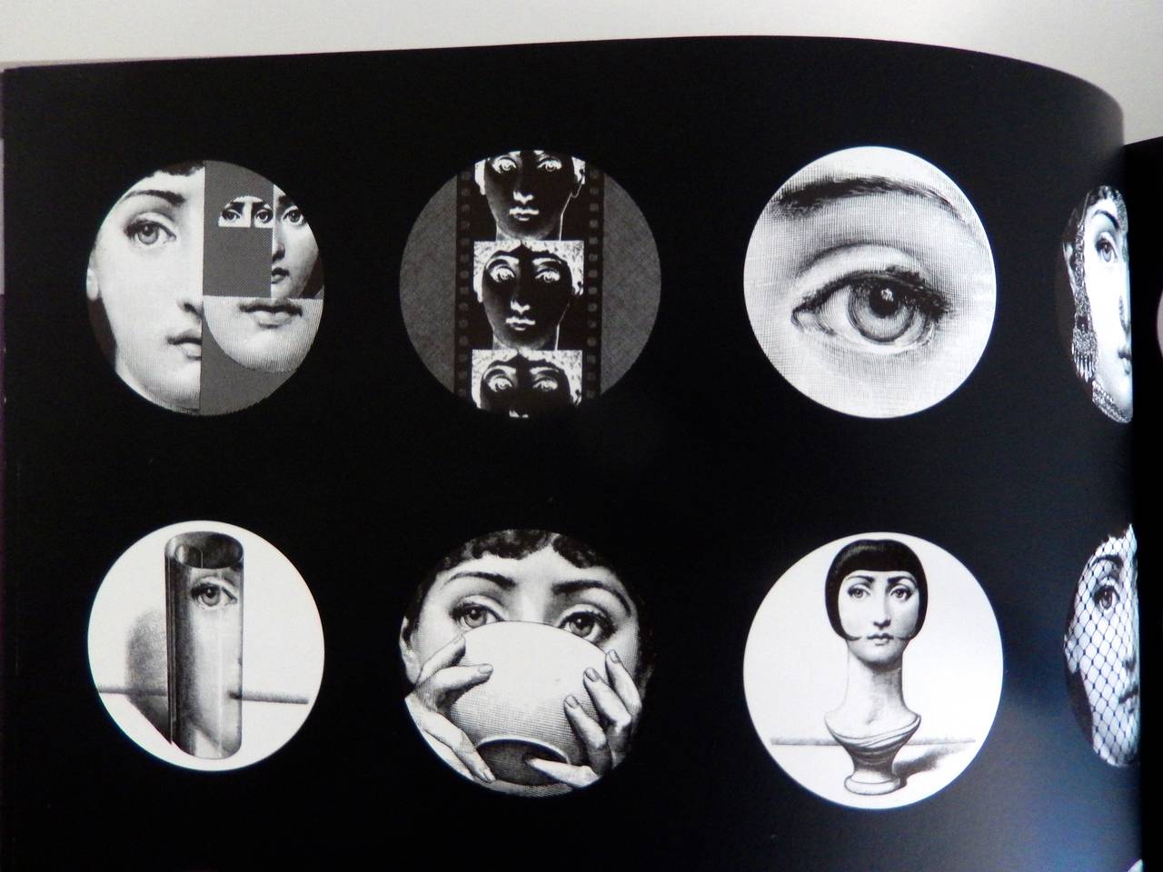 Mid-20th Century 1960s Vintage Plate by Piero Fornasetti