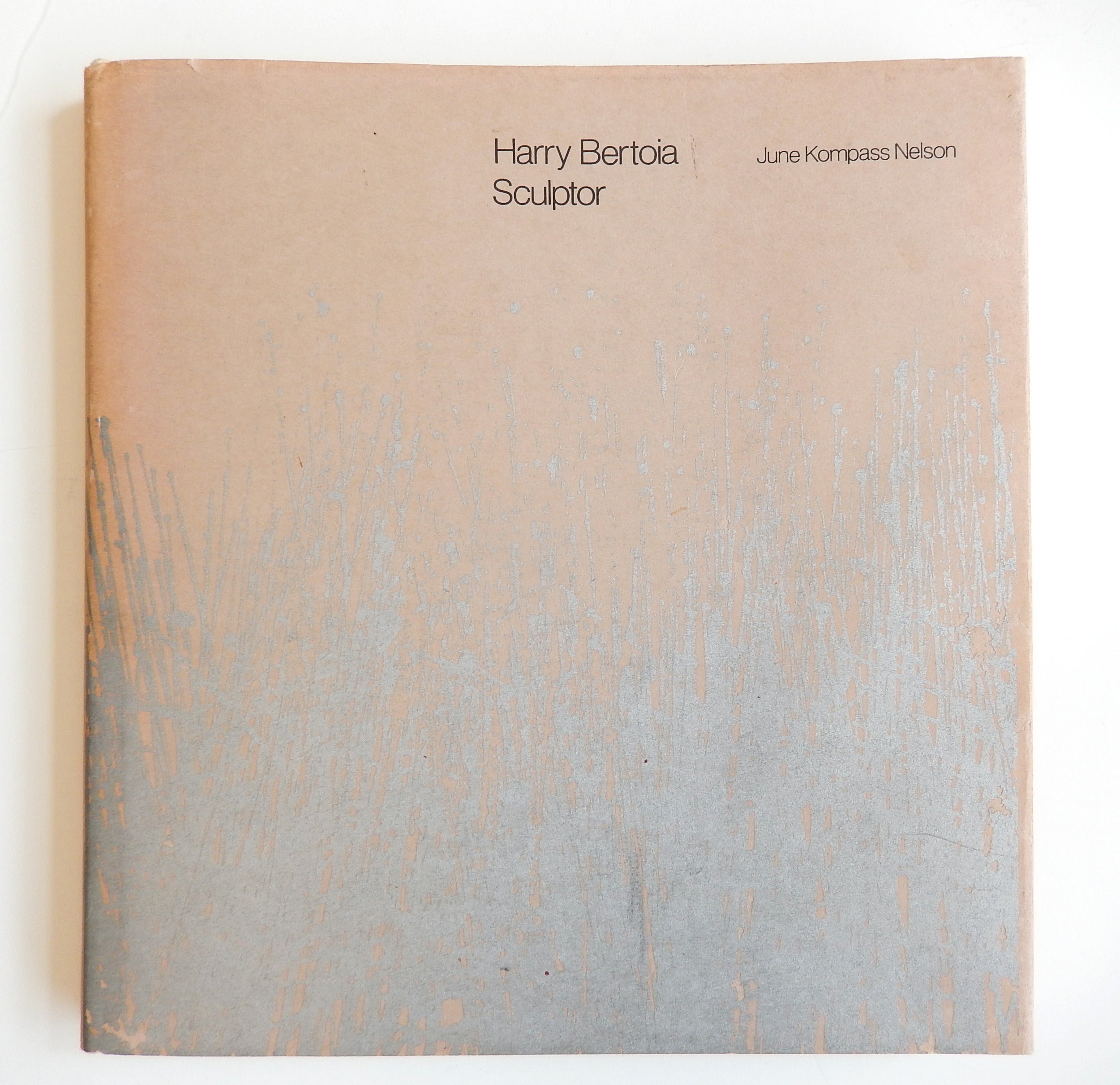 Harry Bertoia Sculptor, 1970 Monograph Inscribed by Bertoia