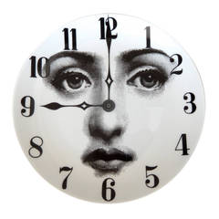 1960s Vintage Clock Plate by Piero Fornasetti