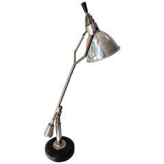 Original French Industrial Lamp by Edouard Buquet, circa 1929