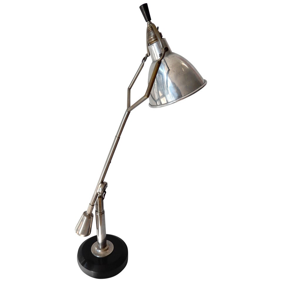 Original French Industrial Lamp by Edouard Buquet, circa 1929 at 1stDibs
