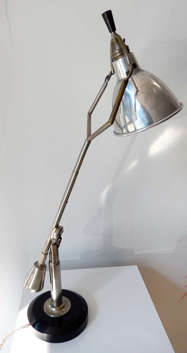 Original French Industrial Lamp by Edouard Buquet, circa 1929 at 1stDibs