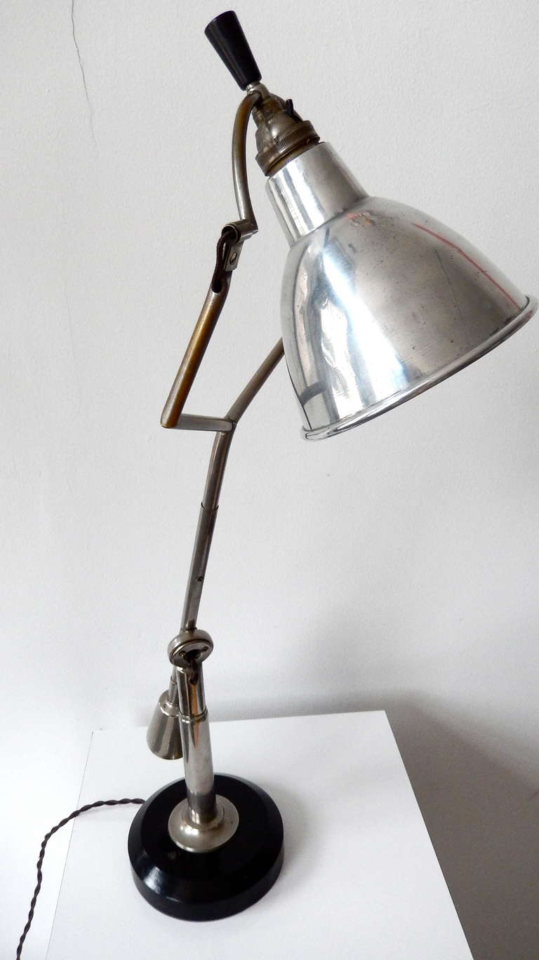 Original French Industrial Lamp by Edouard Buquet, circa 1929 at 1stDibs