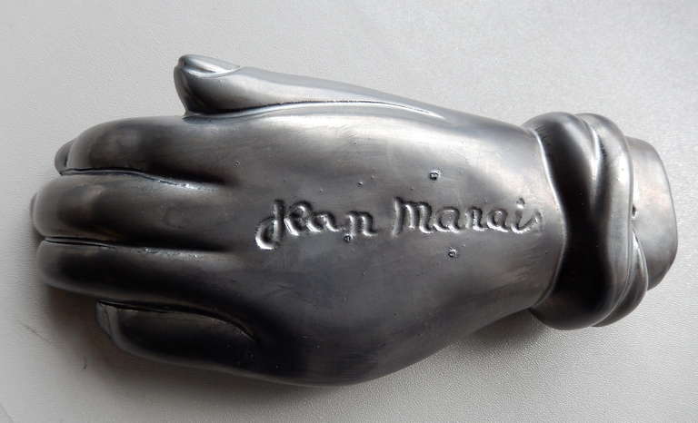 Surrealist Ceramic Hand by Jean Marais 2