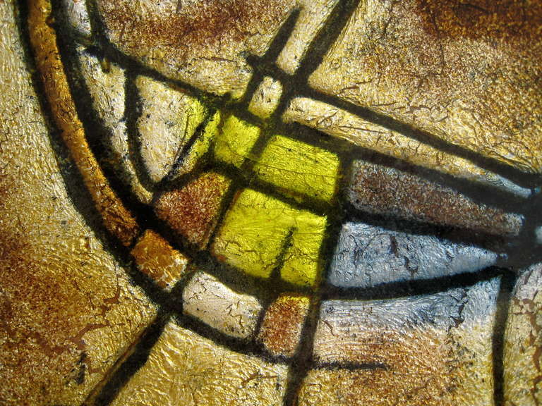 Studio Del Campo Abstract Enameled Dish