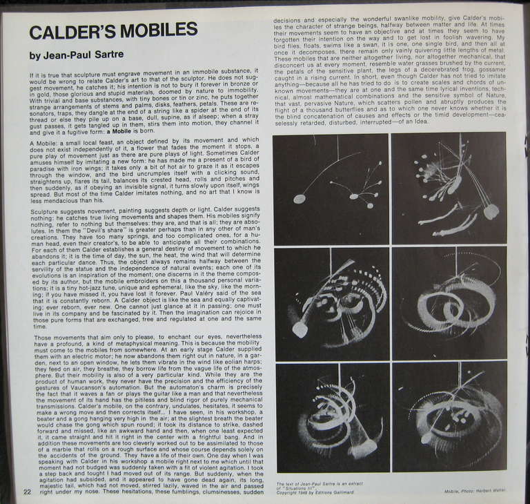Denise Rene 1975, Catalogue d'exposition, Le Mouvement, 1955 en vente 2