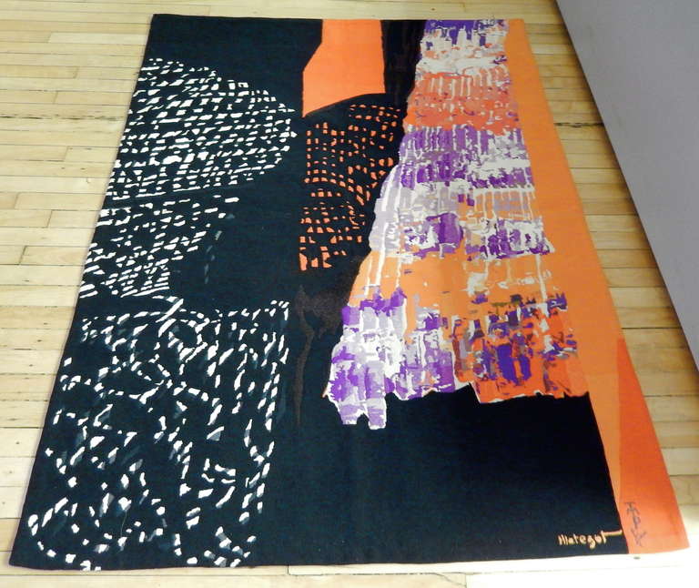 Mathieu Mategot Modernist Tapestry, 