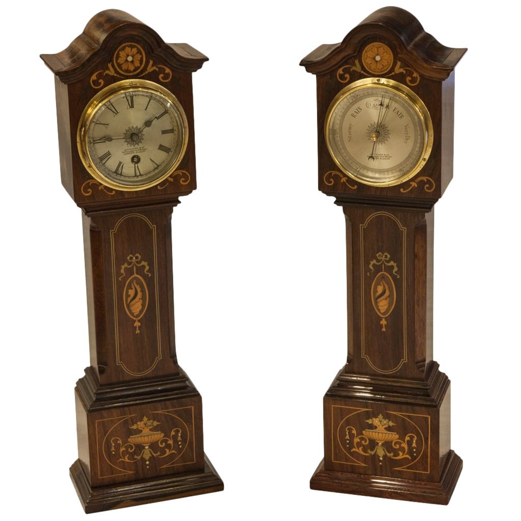 Pair of Miniature Grandfather Clocks For Sale at 1stDibs miniature grandfather clocks for sale