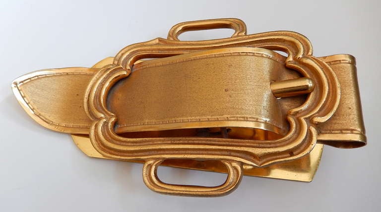 Italian Gilt Metal Desk Accessory 1