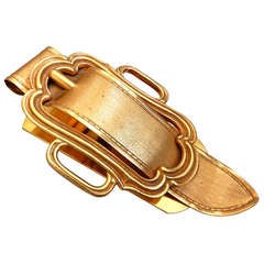 Italian Gilt Metal Desk Accessory