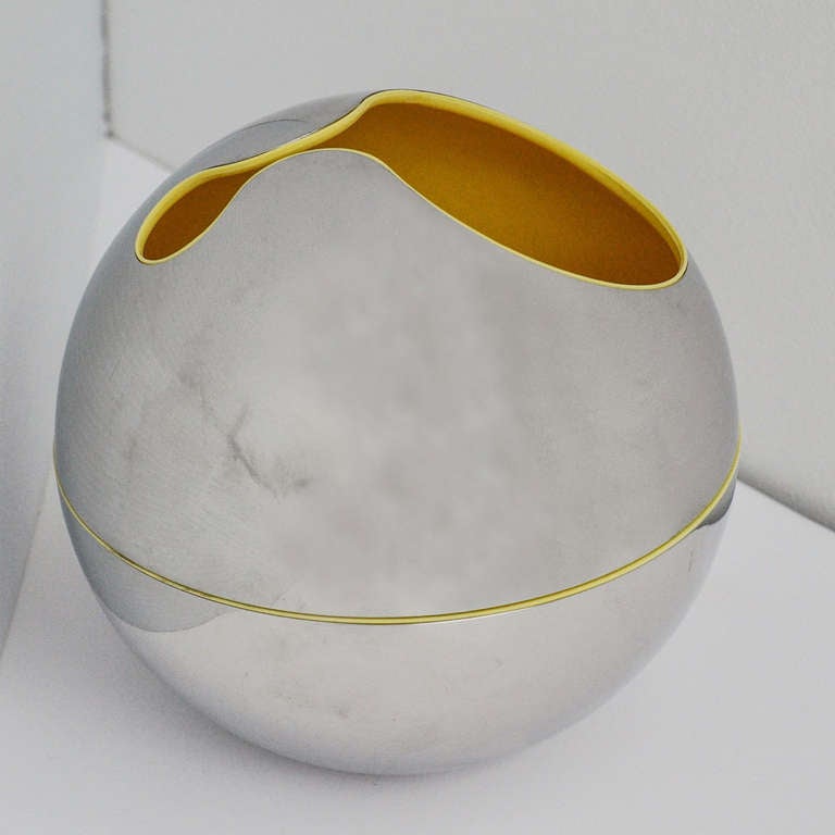 Gio Pomodoro Sphere or Holder for Alessi d'Apres, 1972 1